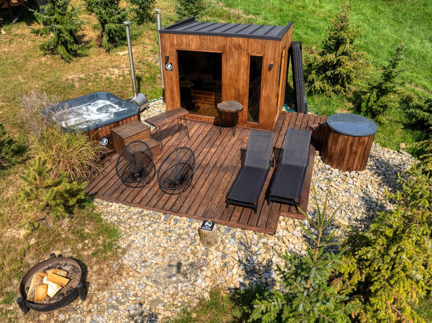 Brown Deer - Z Sauna Na Tarasie, Jacuzzi I Widokiem Na Gory - By Deer Hills Luxury Apartments Kocon Eksteriør billede